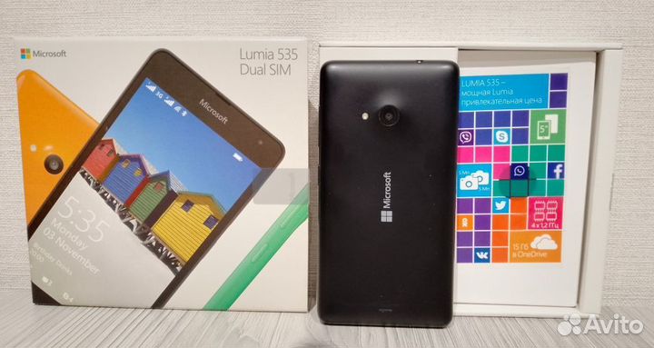 Microsoft Lumia 535 Dual Sim, 8 ГБ