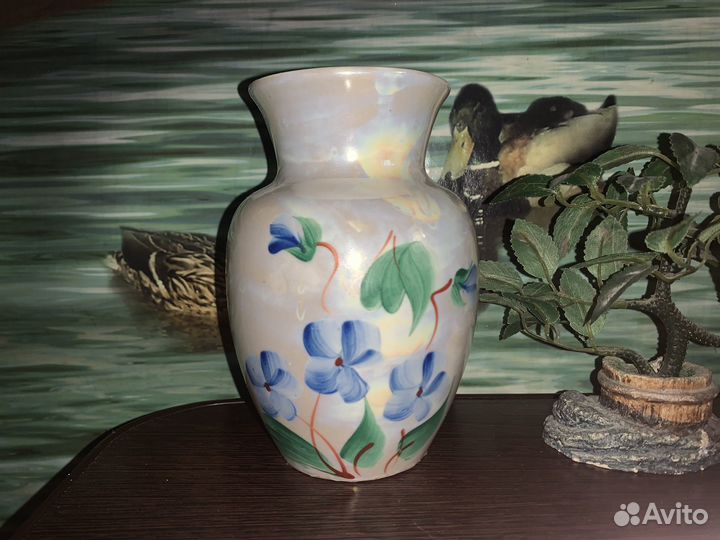 Ваза Фарфоровая с перламутром