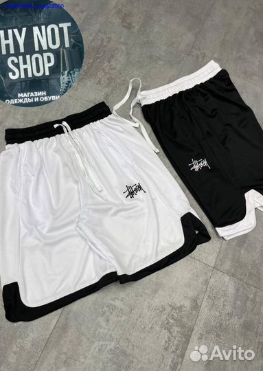 Шорты Nike x Stussy Dri-Fit Новые (Арт.40884)