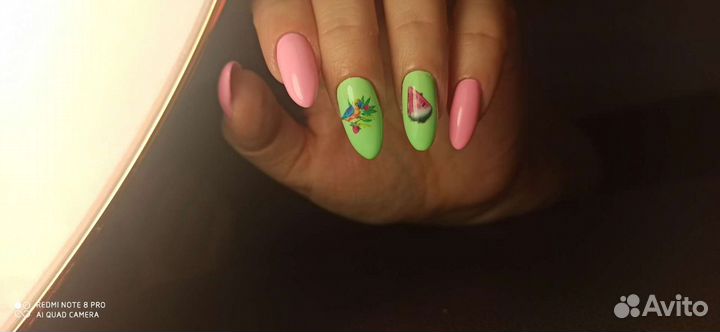 Маникюр гель-лак