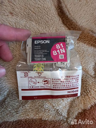 Картридж epson t0817