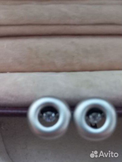 Серьги серебро