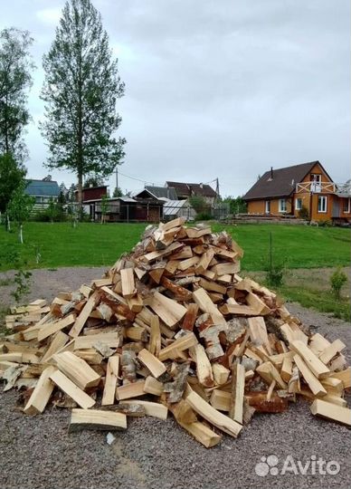 Дрова колотые