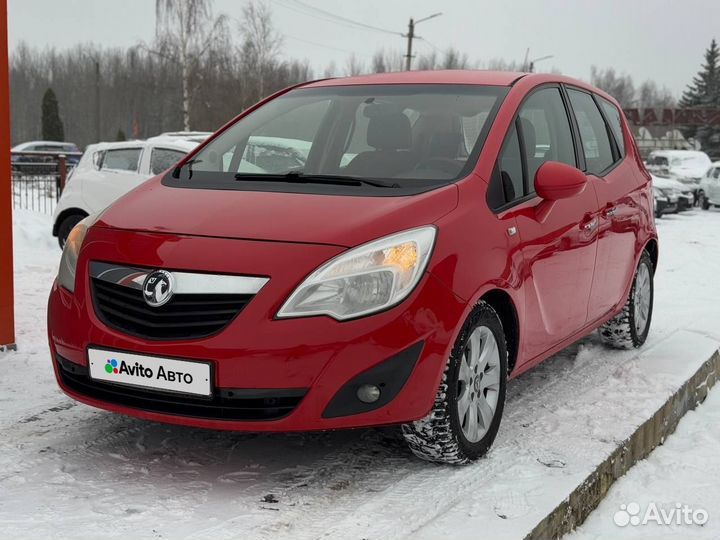 Opel Meriva 1.4 МТ, 2011, 120 000 км