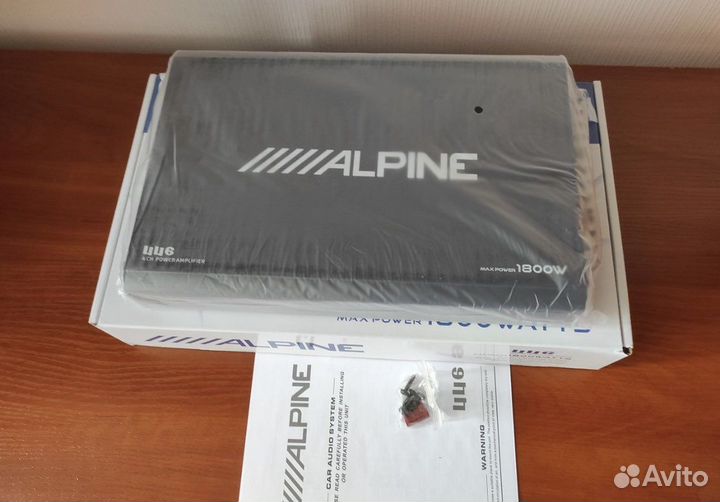 Усилитель 4 канальный alpine 1800w