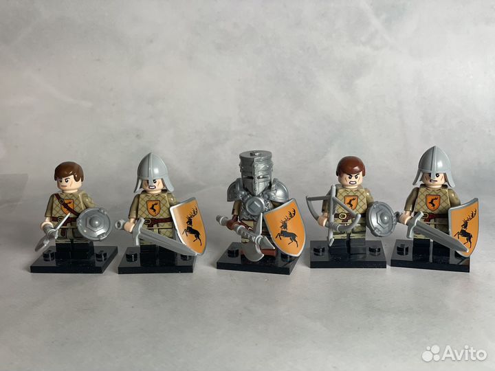 Lego Отряд Баратеонов с Королем (аналог)
