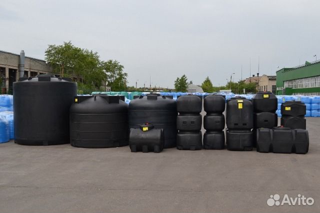 Пластиковые баки любые