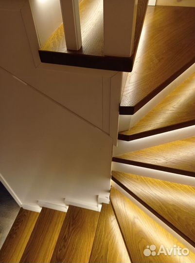 Лестницы деревянные под ключ