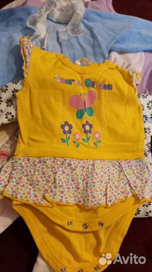 Вещи детские 3 пакета размеры с 56-74