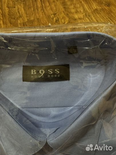 Рубашка / сорочка голубая Hugo Boss