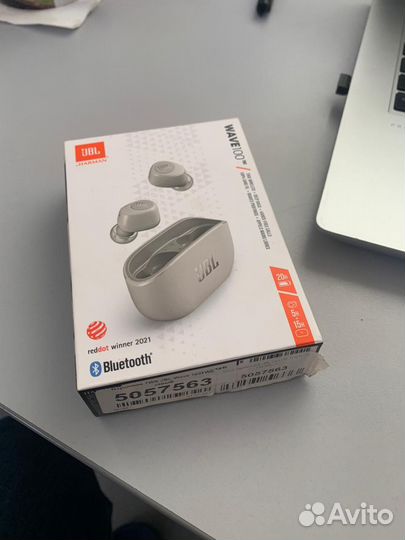 Беспроводные наушники JBL wave 100