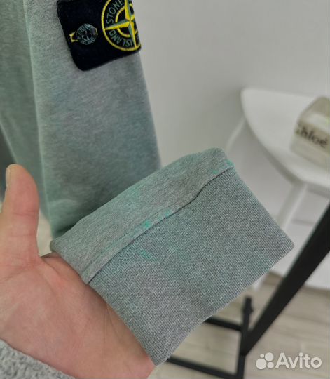 Свитшот Stone Island Dust Colour Treatment Green