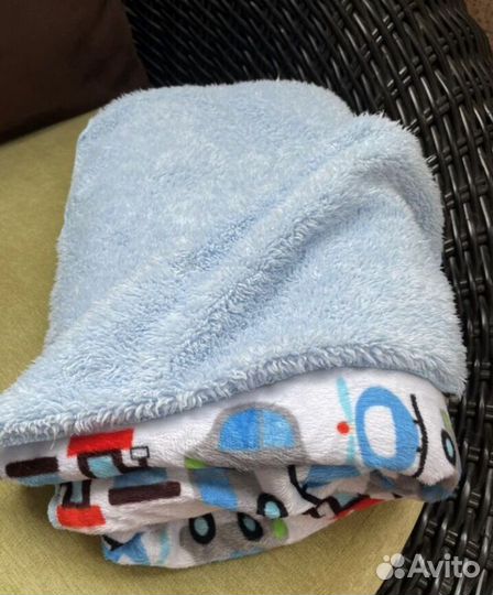 Плед детский плюшевый