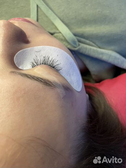 Наращивание ресниц на дому