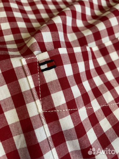 Хлопковая Рубашка Tommy Hilfiger оригинал
