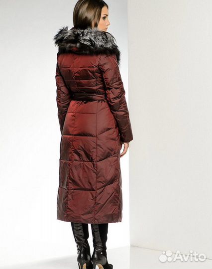 Пуховик зимний женский 42