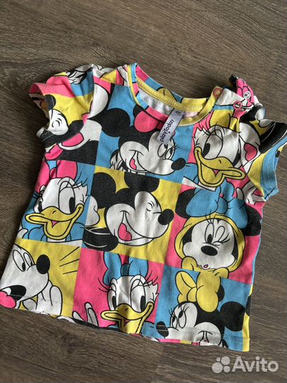 Вещи летние на девочку 74-80 размер