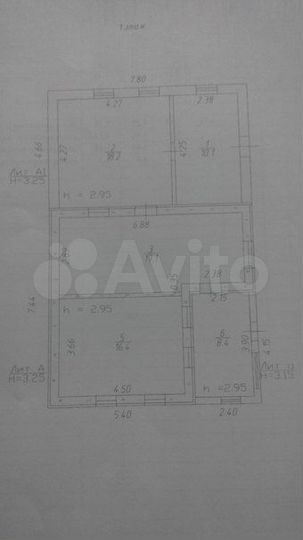 Дом 71 м² на участке 5 сот.