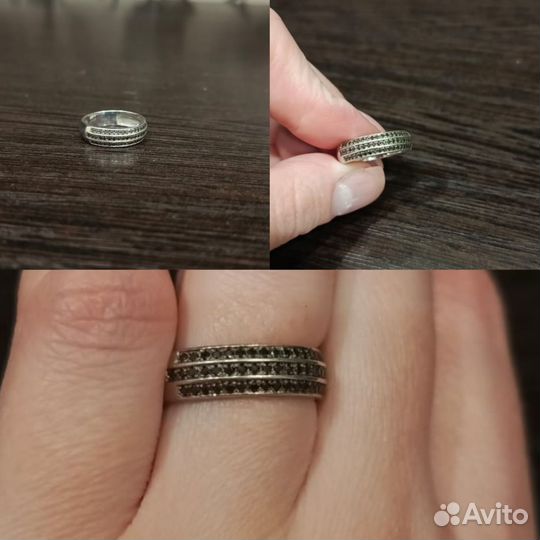 Серьги кольца
