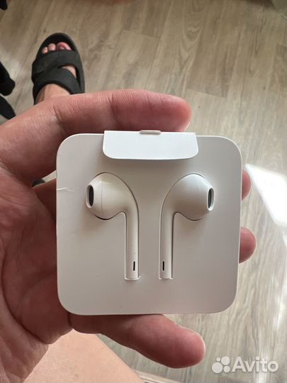 Наушники apple earpods lightning