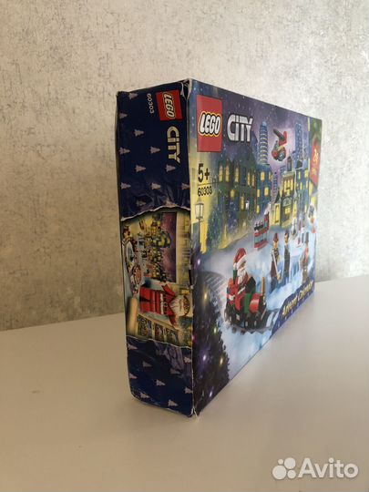 Lego citi адвент календарь 60303