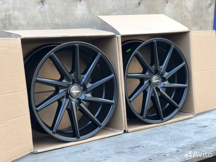 Диски 17 4*98 Vossen CVT Черный матовый MB