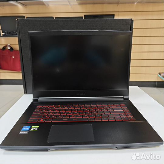 Игровой ноутбук MSI i5/RTX3050/РАССРОЧКА/гарантия