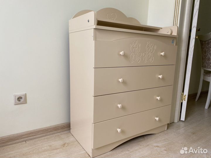 Комод детский с пеленальным столиком