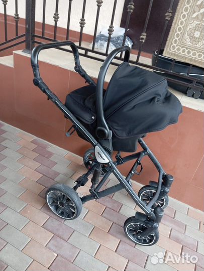 Коляска anex sport 3 в 1 черная