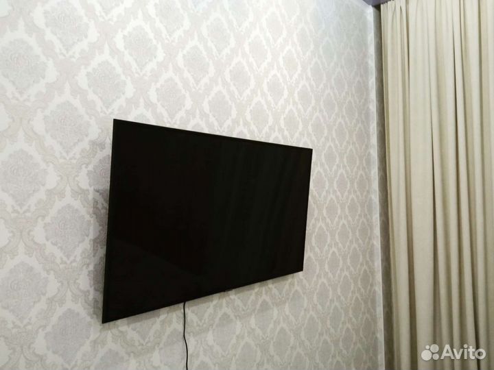 Установка телевизора на стену