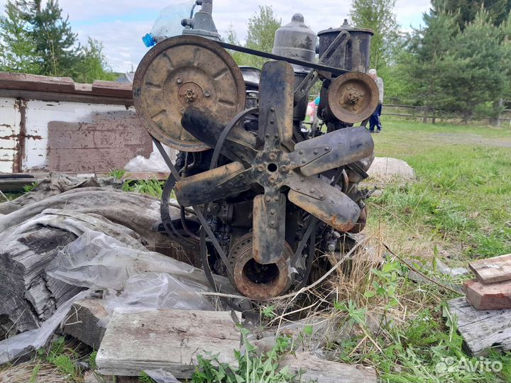 Двигатель газ 66