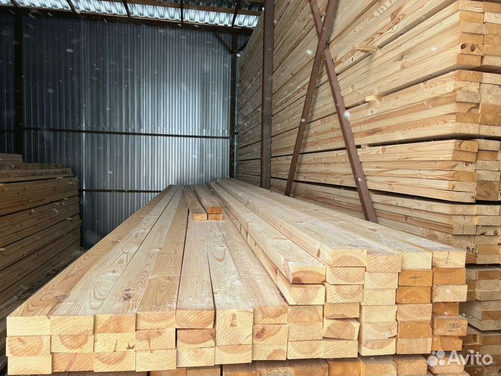 Брус обрезной 100х100х6000мм