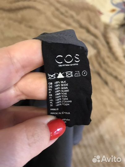 Платье COS шелк