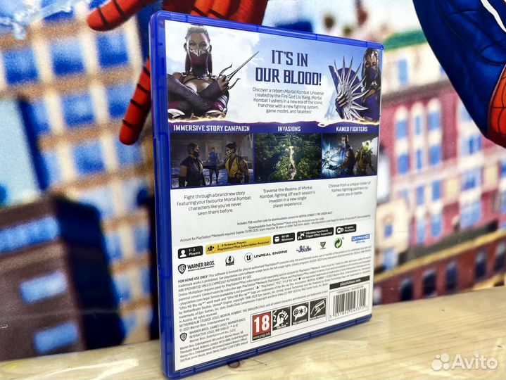 Игра Mortal Kombat 1 ps5 диск