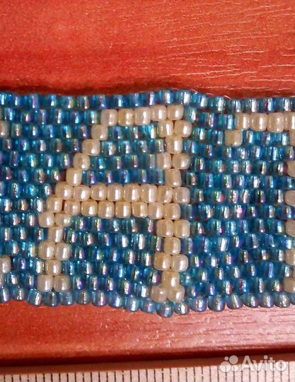 Фенечка из бисера beatles + бисер