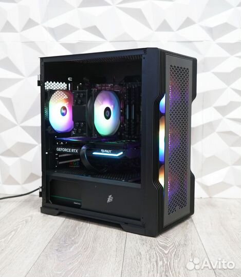 Новый игровой компьютер 12100f / RTX 4060 / 16 GB