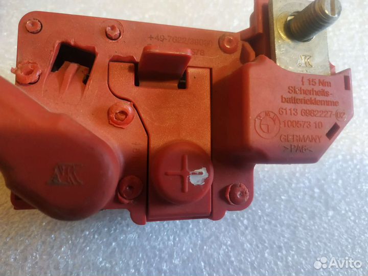 Клемма аккумуляторная BMW 3 E92