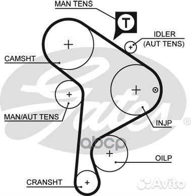Ремень грм 137зуб,25mm audi 80, A 4, A 6, Golf