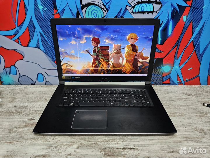 Игровой Acer / 17'3 / i5 / GTX1060 / 16 озу / SSD