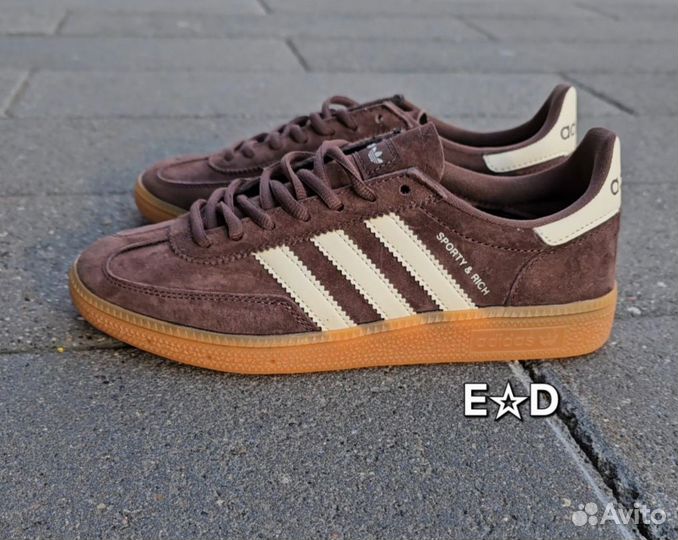 Кроссовки Adidas Handball Sporty Rich Brown