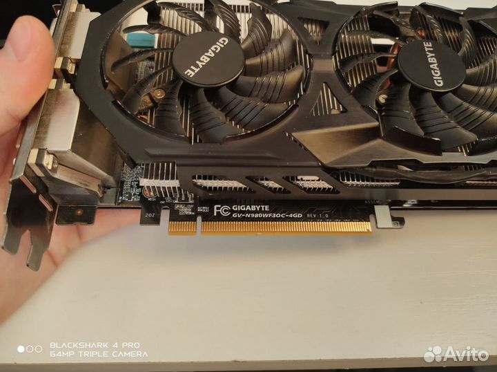 Видеокарта GTX 980 4gb