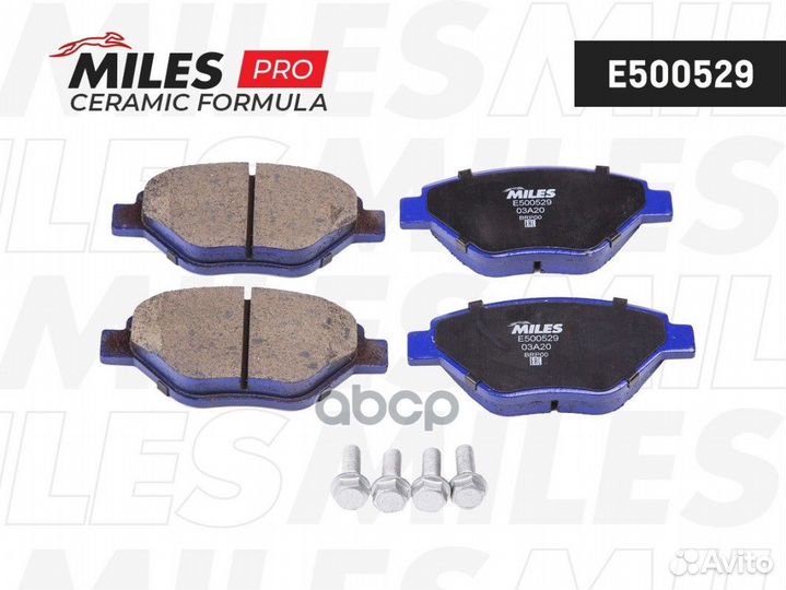 Колодки тормозные передние (Смесь ceramic) rena