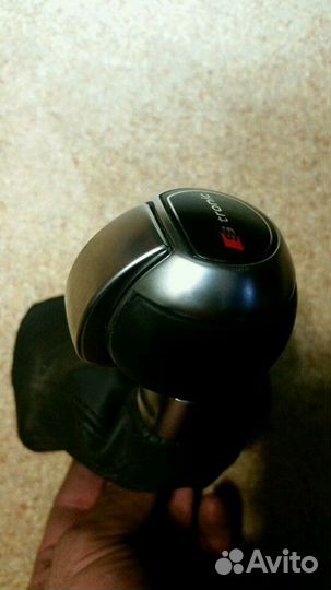 S Tronic Кожанная Ручка кпп с чехлом