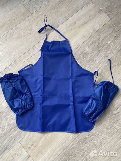 Новые фартук и нарукавники