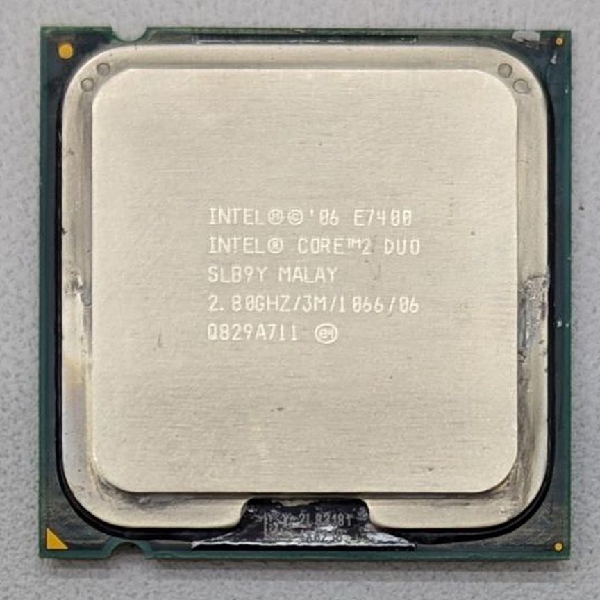 [SLB9Y] Процессор Intel Core 2 Duo E7400, Slb9y