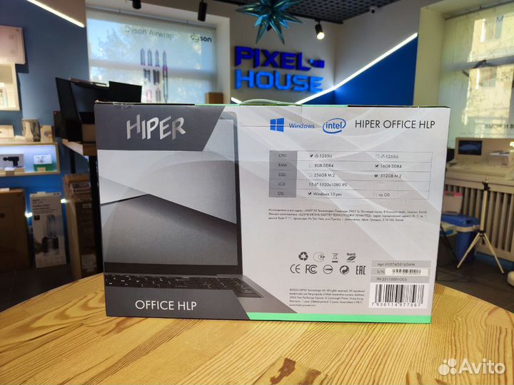 Ноутбук Hiper Office Hlp 15.6