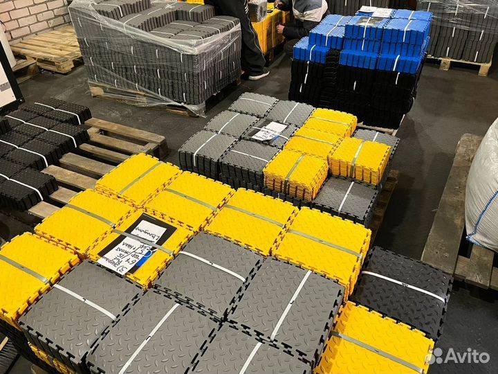 Модульные полы для гаража