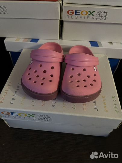 Сабо crocs для девочек