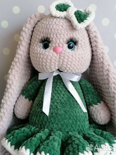 Мягкая игрушка зайка Стеша