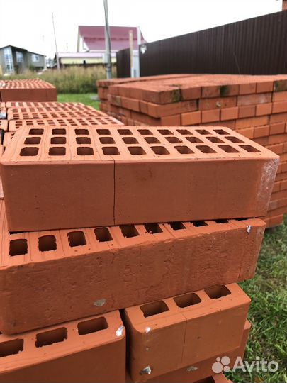 Кирпич облицовочный 1нф красный